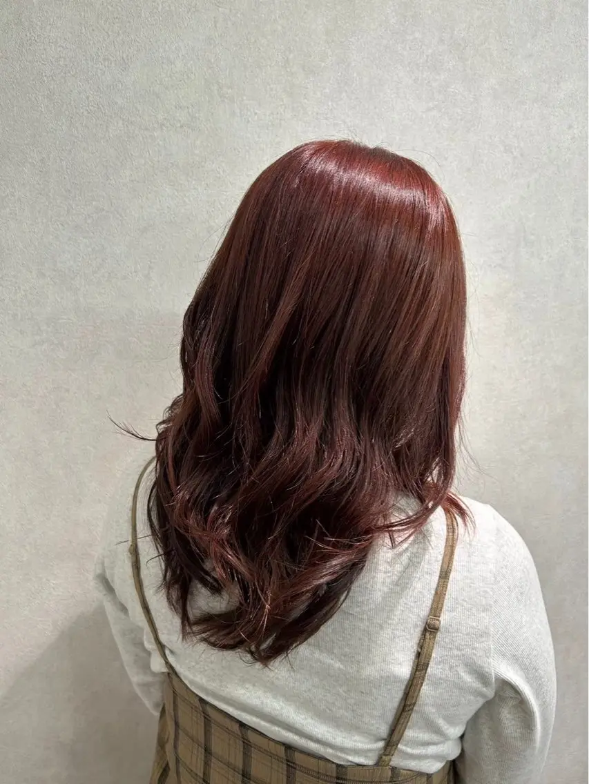 カラー 艶髪✨透明感カラー 山本　遥斗のヘアスタイル