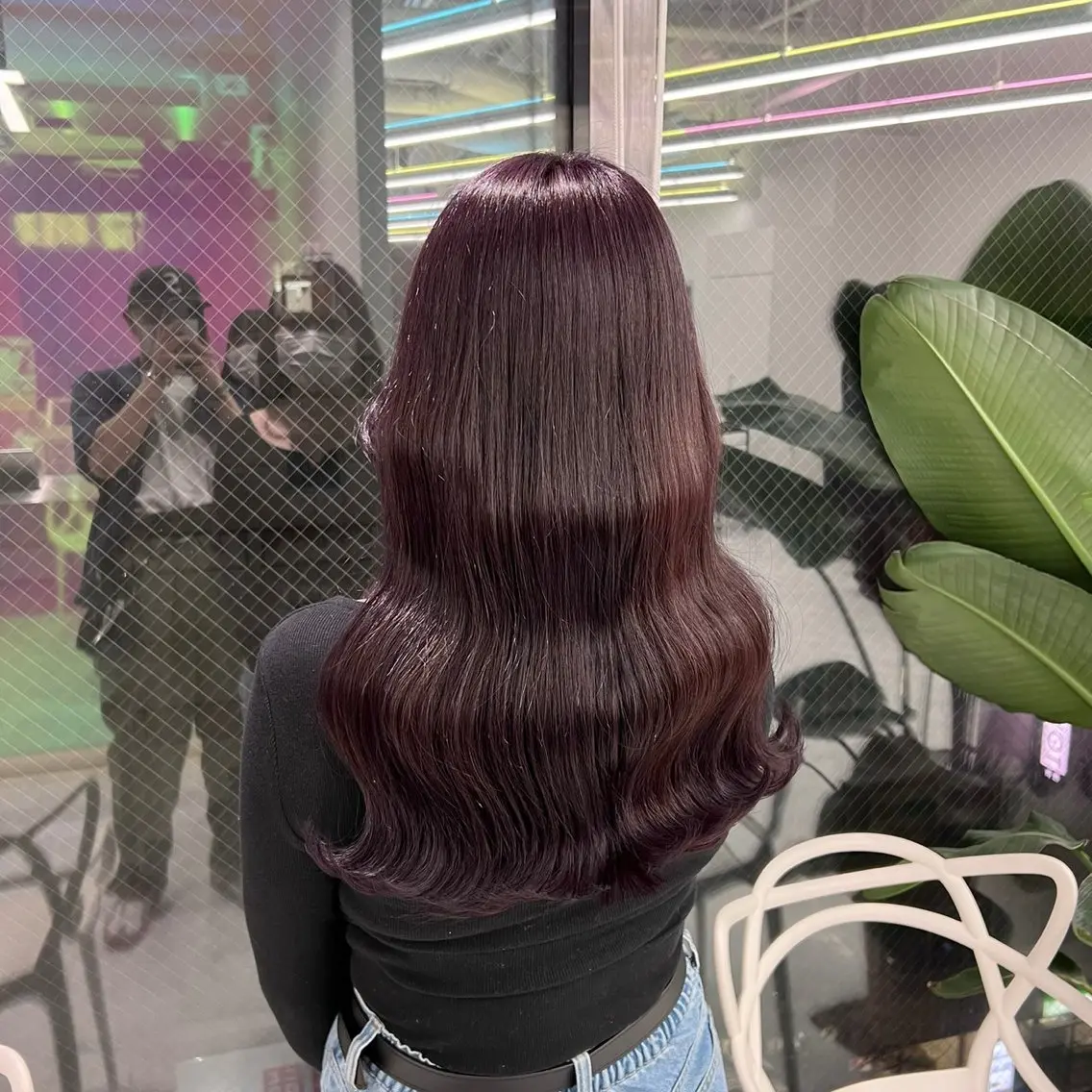 ロング カラー パーマ ヘアアレンジ メンズ 🤍透明感カラー🤍 似合わせ🤍AINEのヘアスタイル