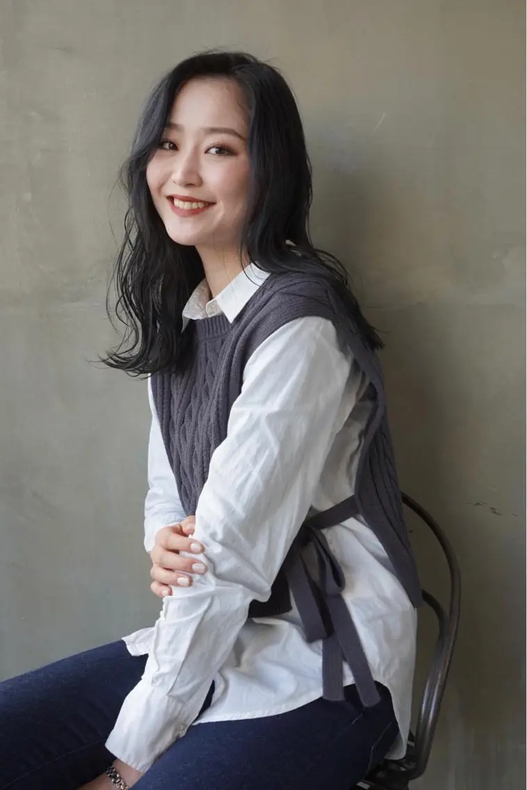 《撮影モデルさん🌿》カット+ダメージレスカラー+トリートメントの写真