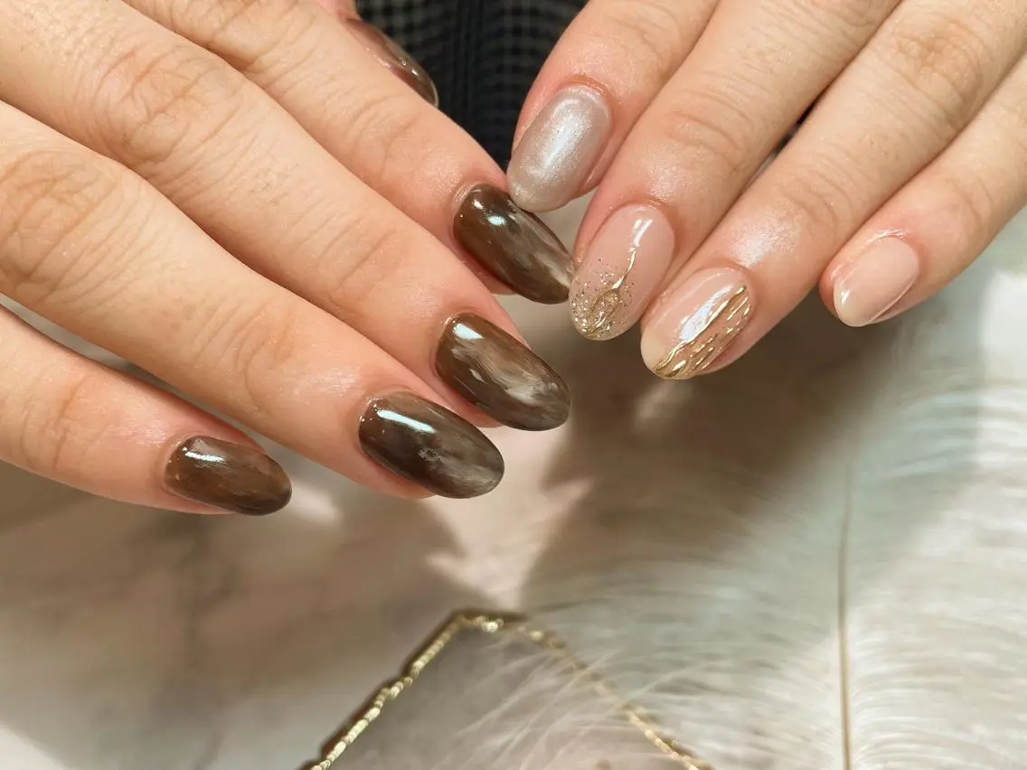 ネイル ハンドネイル Aing nail 澤瀬のネイルデザイン