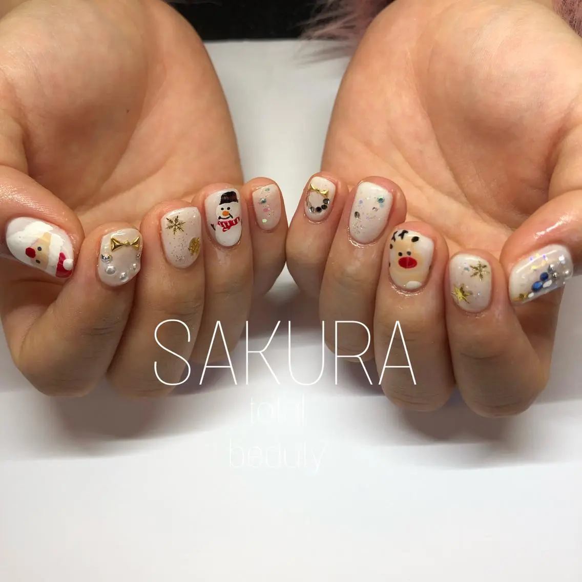ネイル ハンドネイル フットネイル SAKURA 山野のネイルデザイン