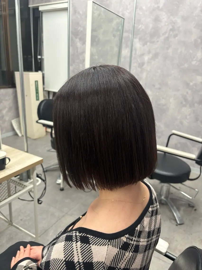 【平日限定💍】カット💇🏼‍♀️＋カラー💎＋外部補修トリートメント🧬💞の写真