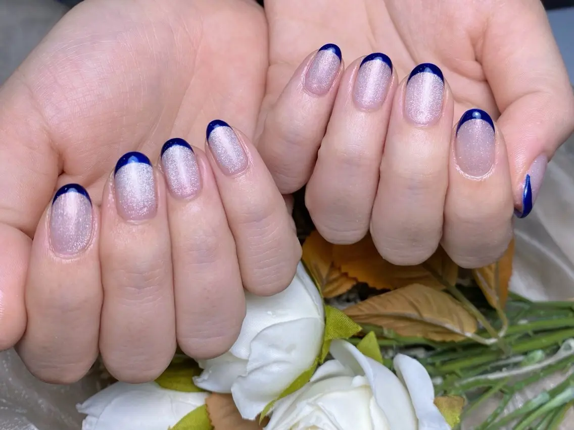 ネイル フレンチネイル ハンドネイル ハンドケア 🫧M. nailsのネイルデザイン