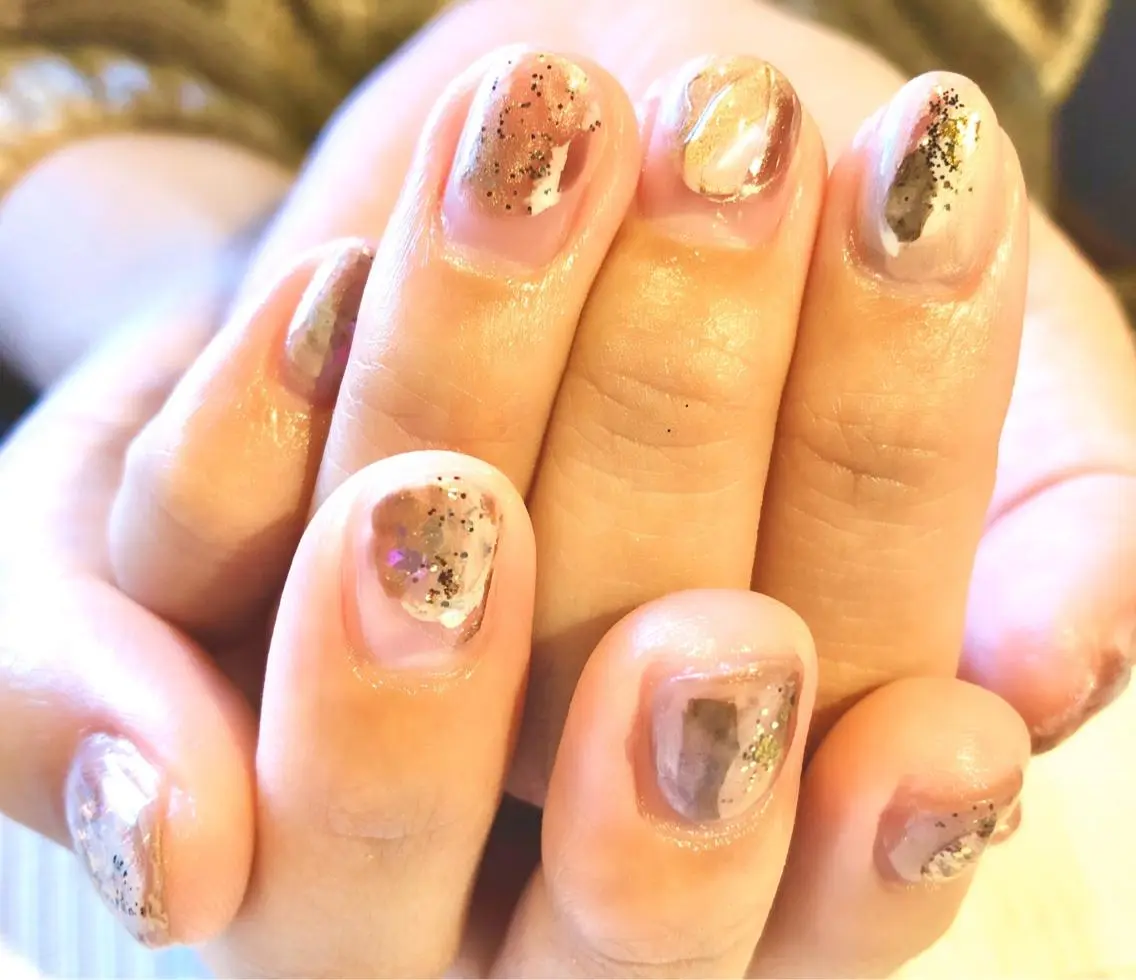 ネイル ニュアンスネイル TRAM-nail moriizumiのネイルデザイン