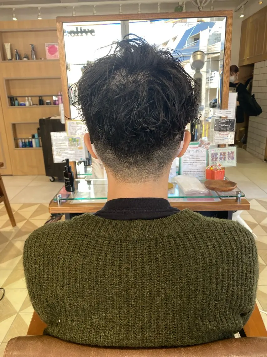 カラー パーマ メンズ カット パーマ トリートメント メンズパーマの巨匠 鈴木純のヘアスタイル