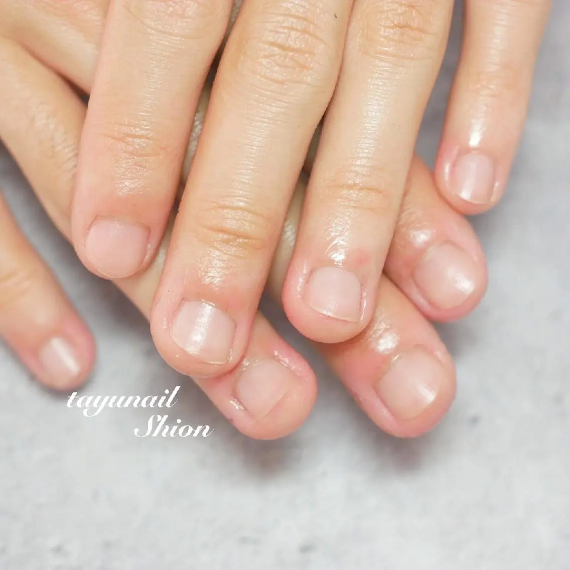 ネイル ブルー ジェルネイル パラジェル 夏ネイル ネイルサロン 【たゆnail】のネイルデザイン