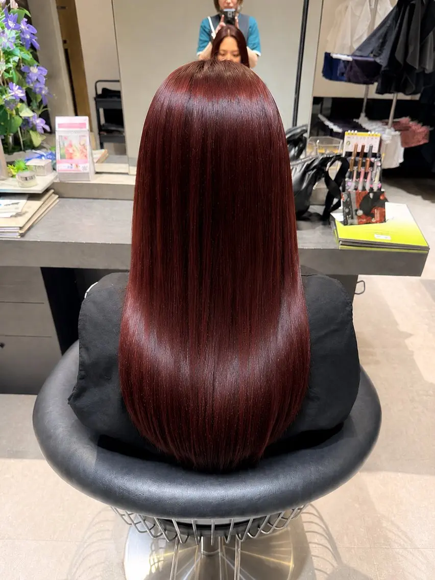 ロング カラー makita cocoroのヘアスタイル