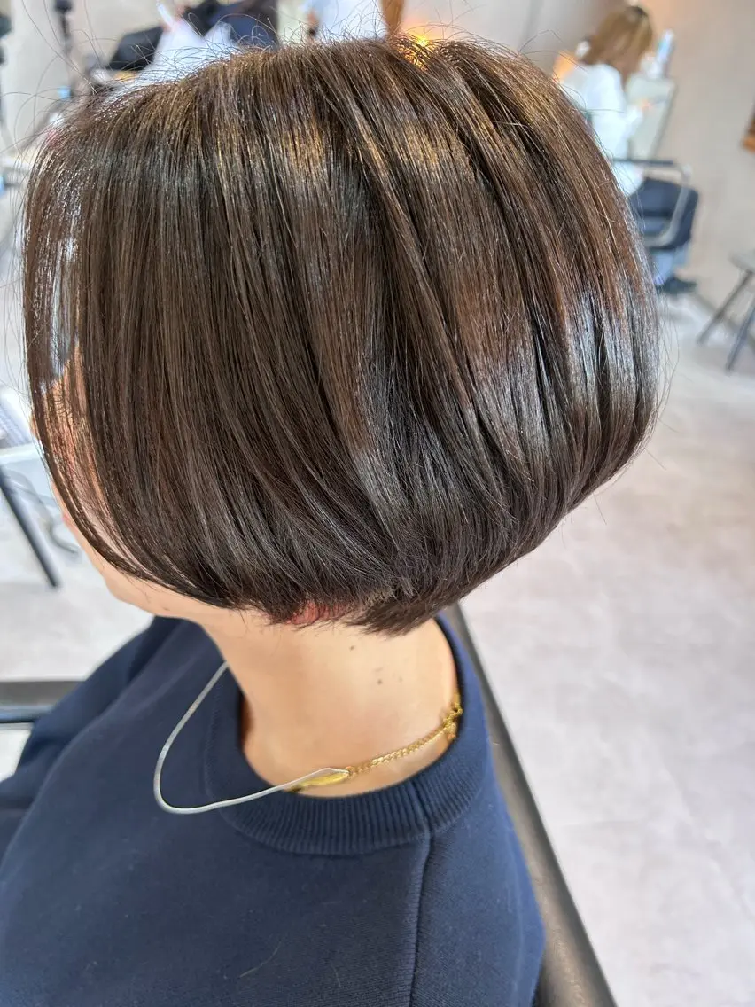 ショート カラー TOSHIKI 透明感カラー🌈のヘアスタイル