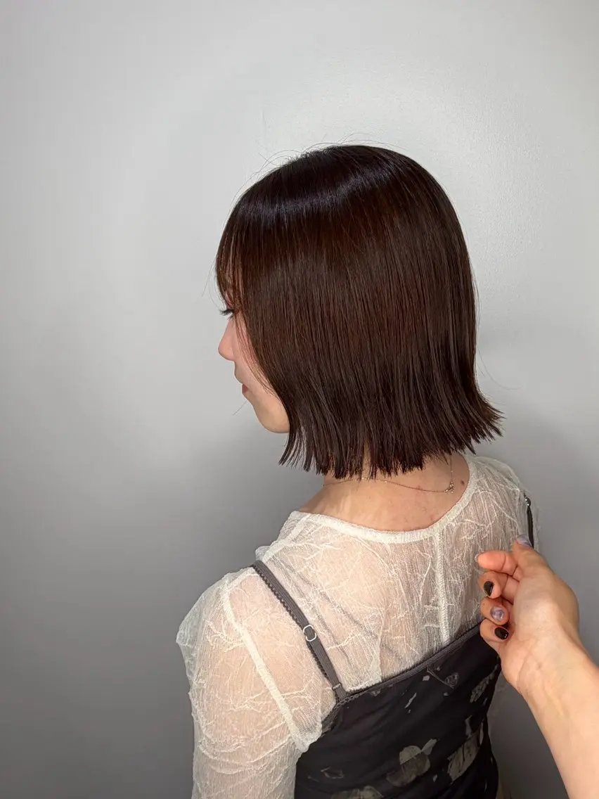 ミディアム カット ヘアセット/縮毛矯正 Mayuのヘアスタイル