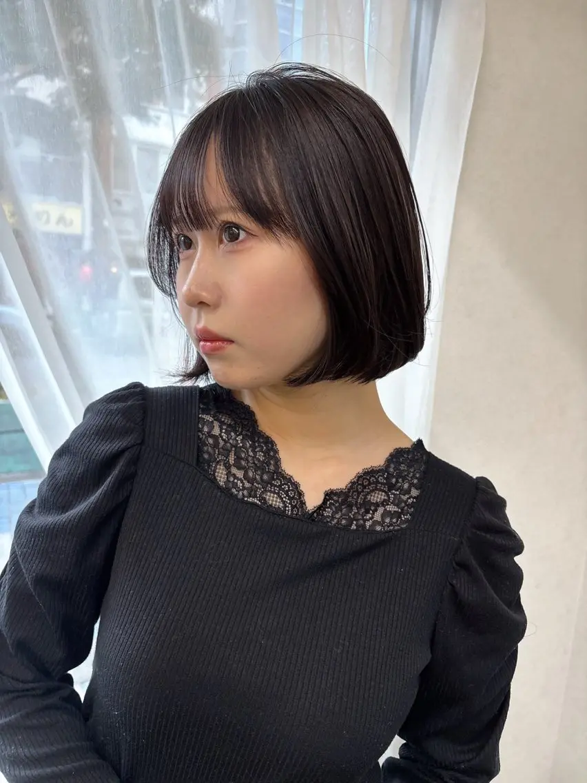 ミディアム カット ヘアカラー 【髪質改善✨】 sanaのヘアスタイル