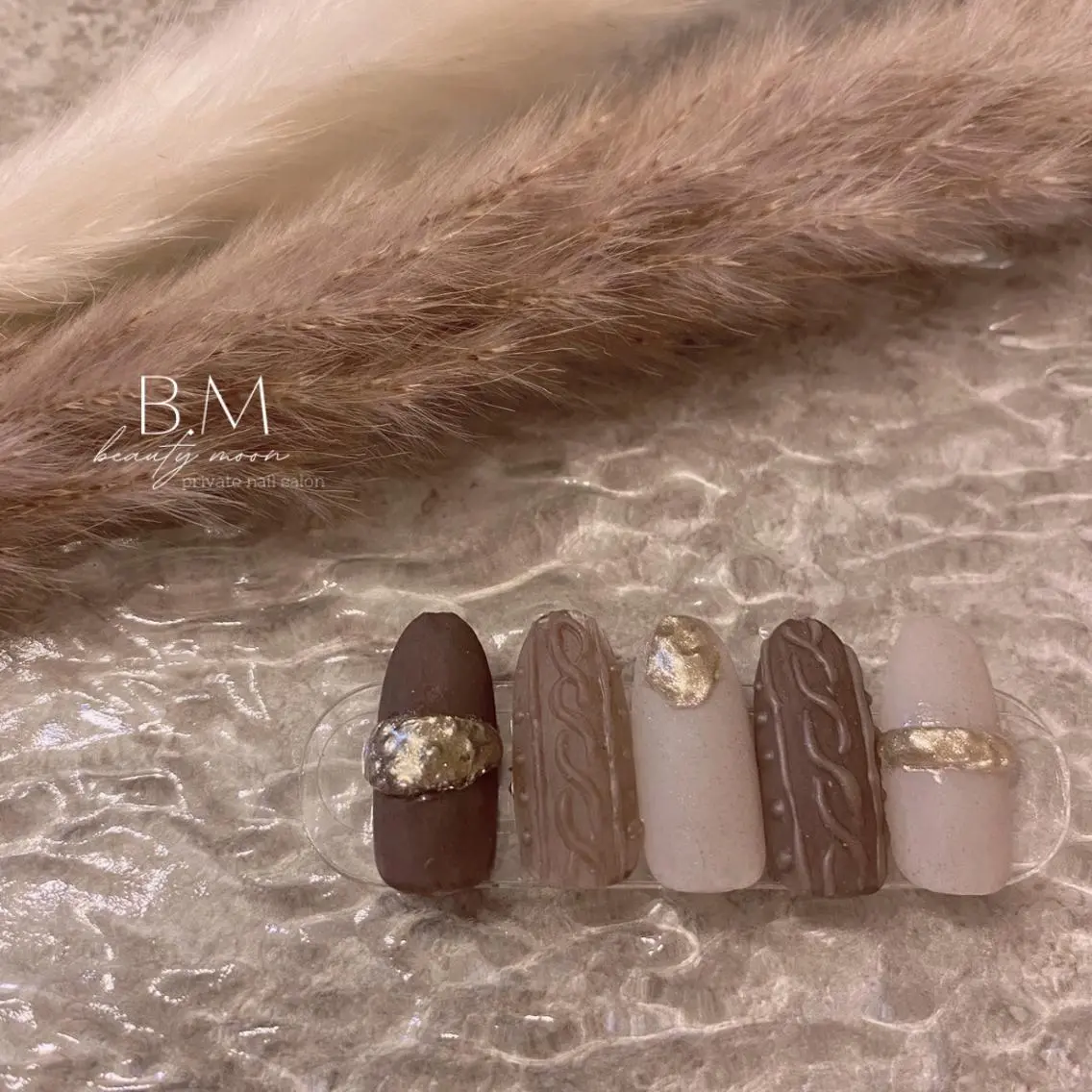 ネイル ネイルチップ 冬ネイル ハンドネイル beauty ☪︎moonのネイルデザイン
