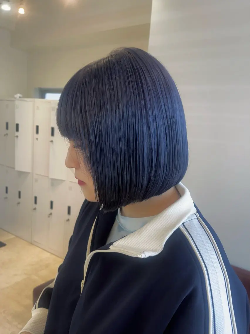 ショート レイヤー🩵透明感 ೀユイ🌙のヘアスタイル