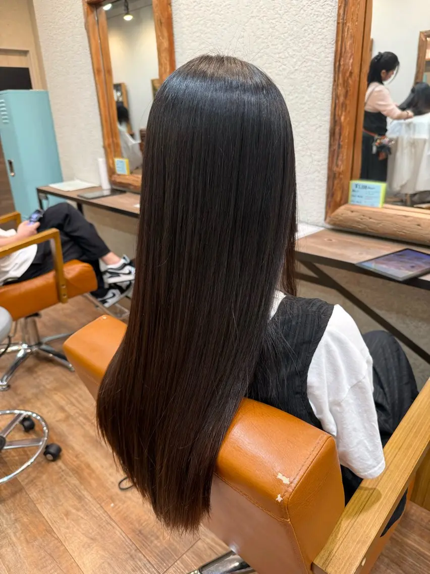 ロング 縮毛矯正 🪮ジュンノスケ 🪮のヘアスタイル