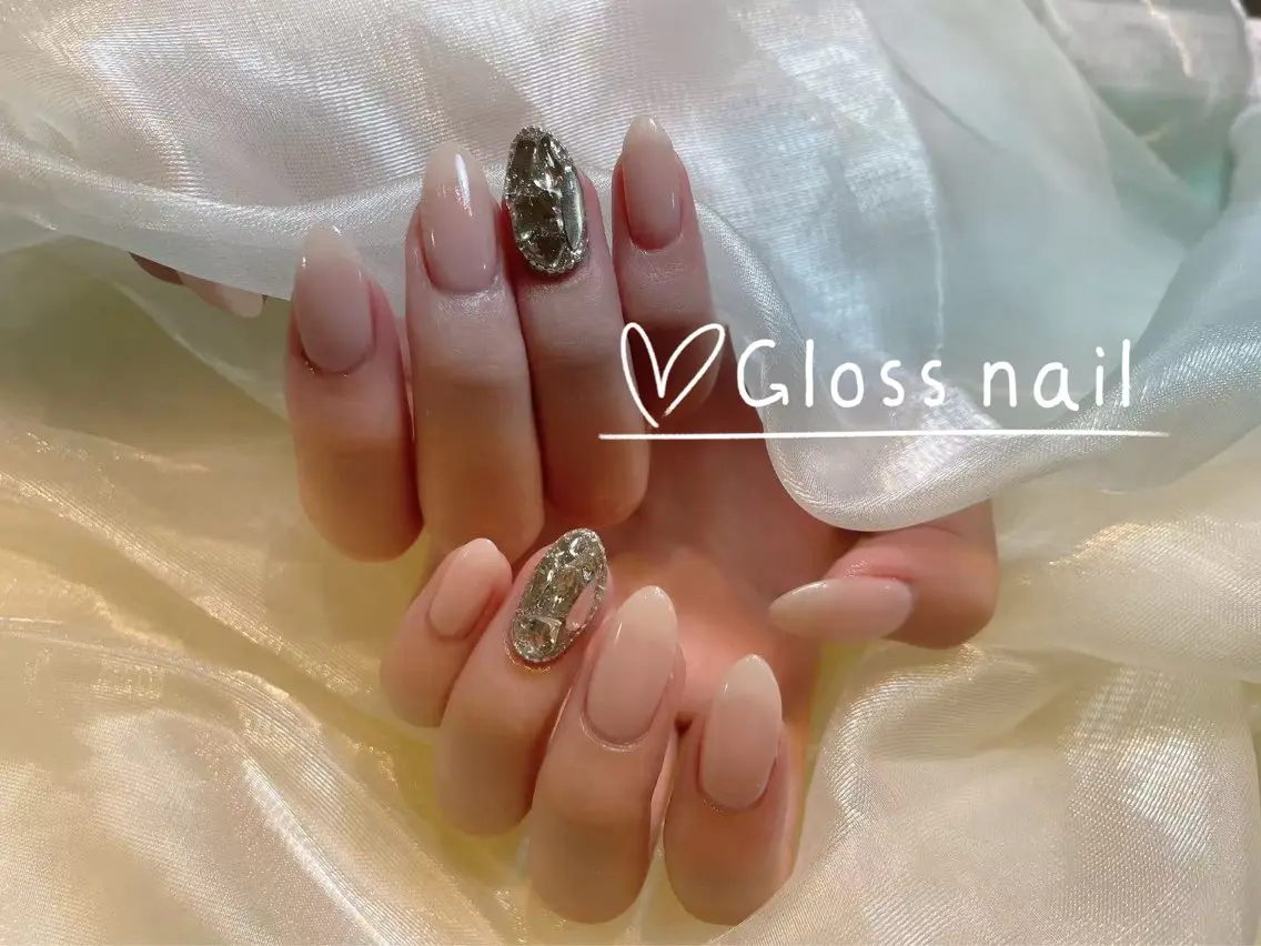 ショート カラー miho🍎 Gloss nailのネイルデザイン
