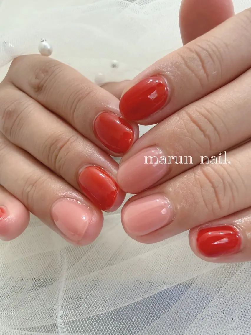 ネイル ハンドネイル marun._ megumi.のネイルデザイン