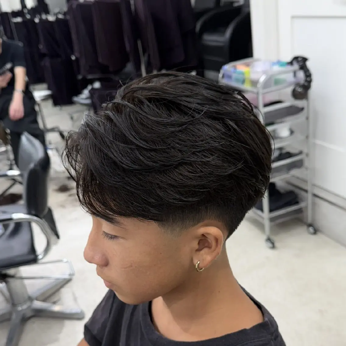 パーマ メンズ フェザーパーマ メンズパーマ カット パーマ 名古屋のメンズパーマ /fifth/正岡のヘアスタイル