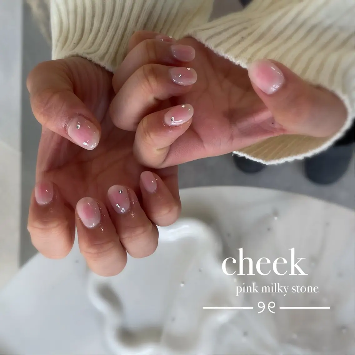 ネイル チークネイル Vante YUUKA♡のネイルデザイン