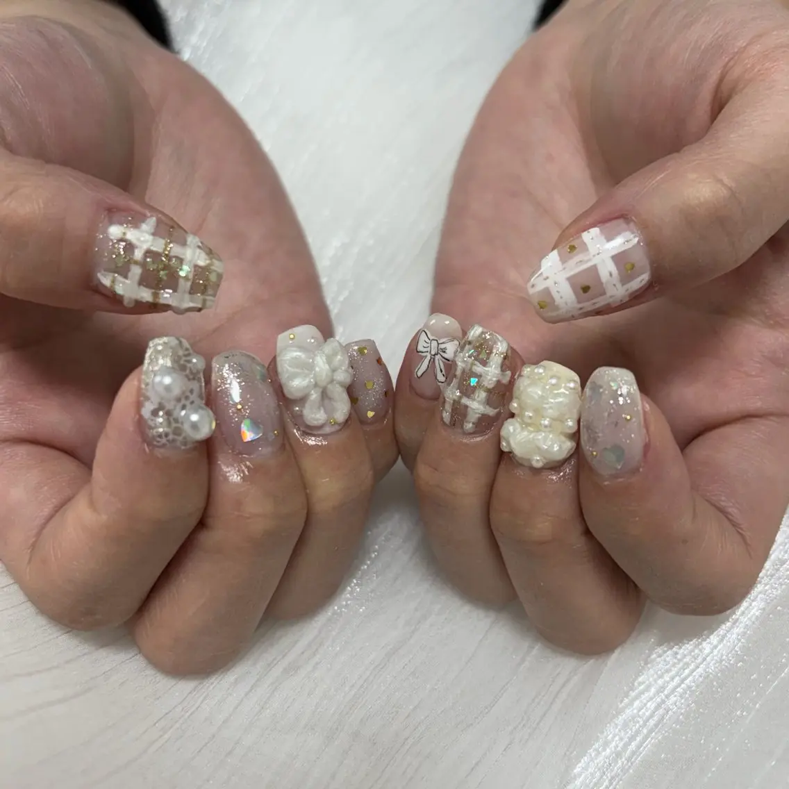 ネイル ハンドネイル nail salon éclatのネイルデザイン