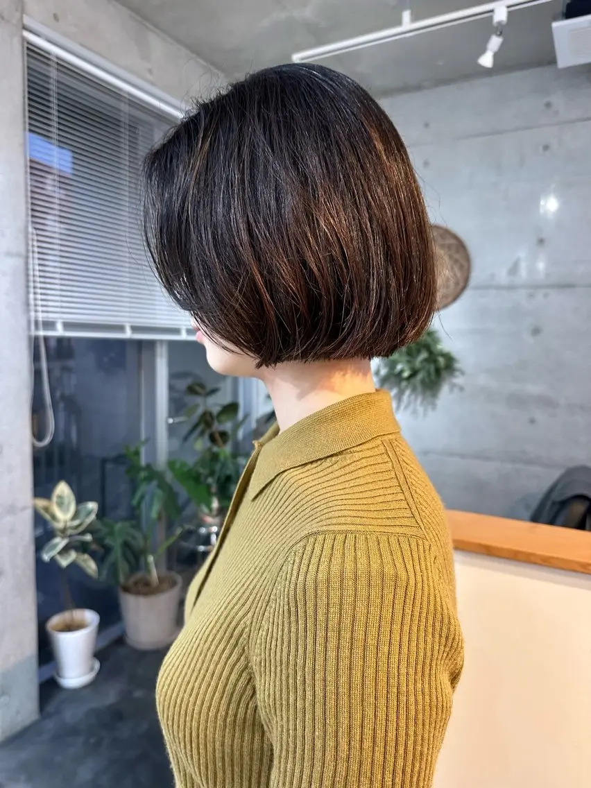 ショート パーマ / ボブ /ショート 谷口 陸のヘアスタイル