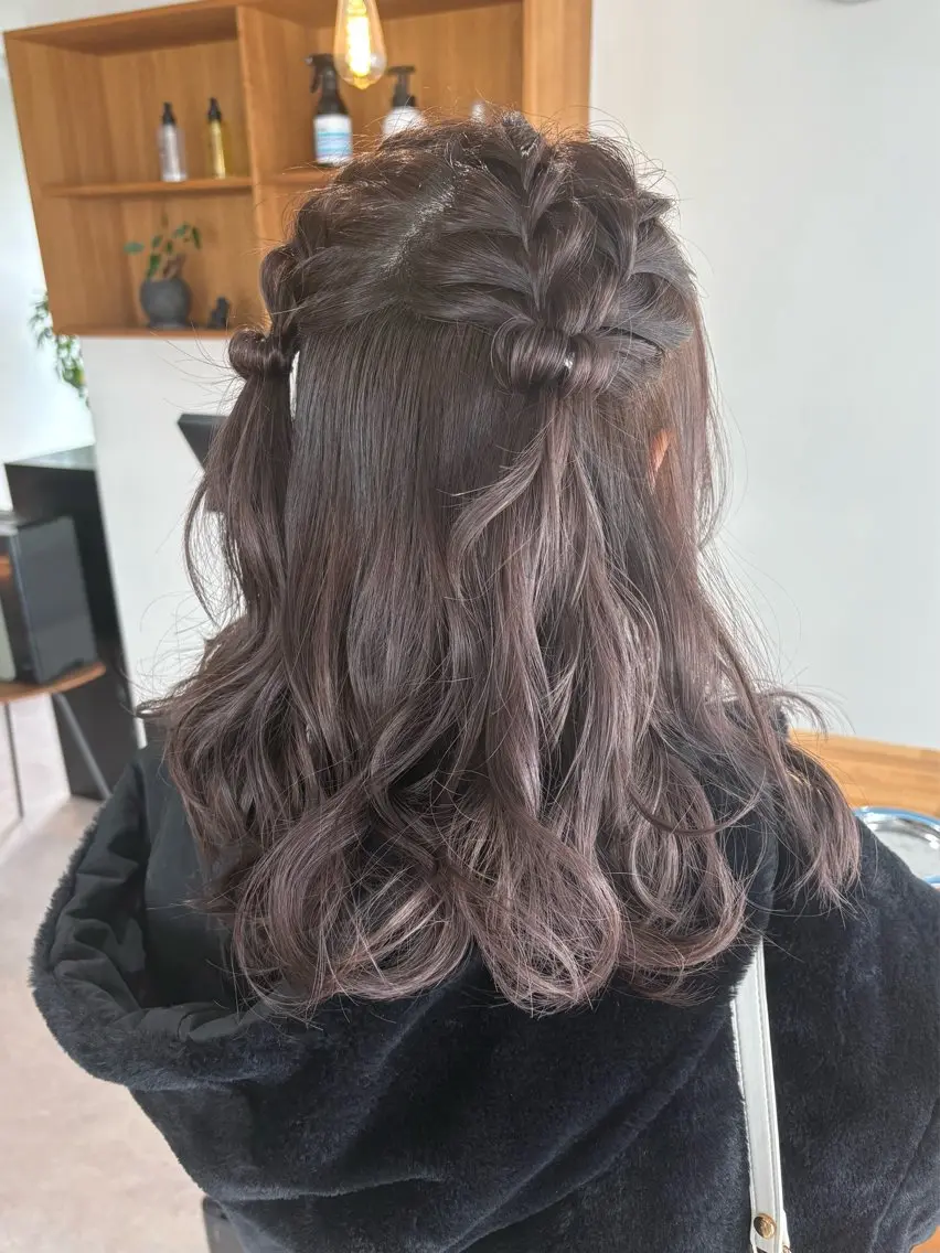 ヘアセット aina / n.w.hのヘアスタイル