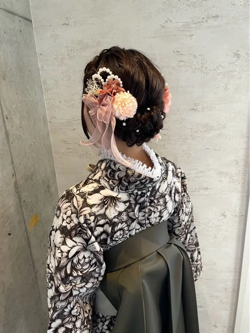 ロング ヘアアレンジ 美髪× ヘアセット✨Araiのヘアスタイル