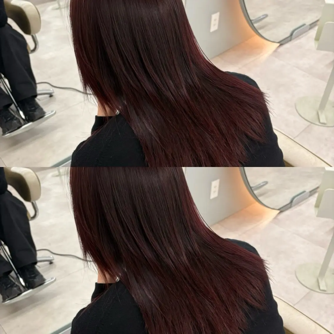 カラー 小野 美咲のヘアスタイル