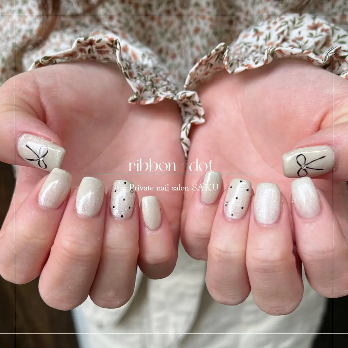 ネイル ニュアンスネイル シンプルネイル SAKU nail 作島茜のネイルデザイン