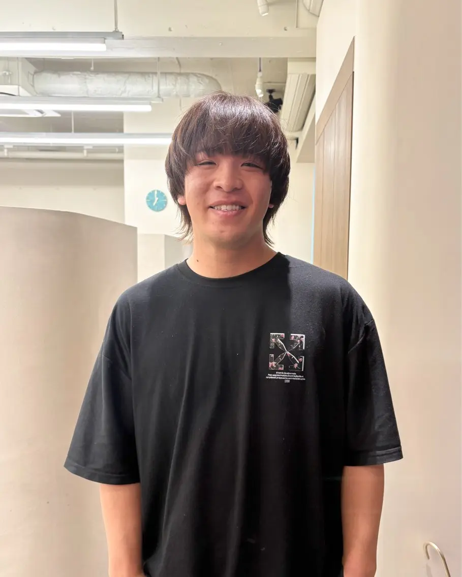 ショート カラー メンズ メンズウルフカット ウルフカット カット 【似合わせカット】 谷口海斗のヘアスタイル