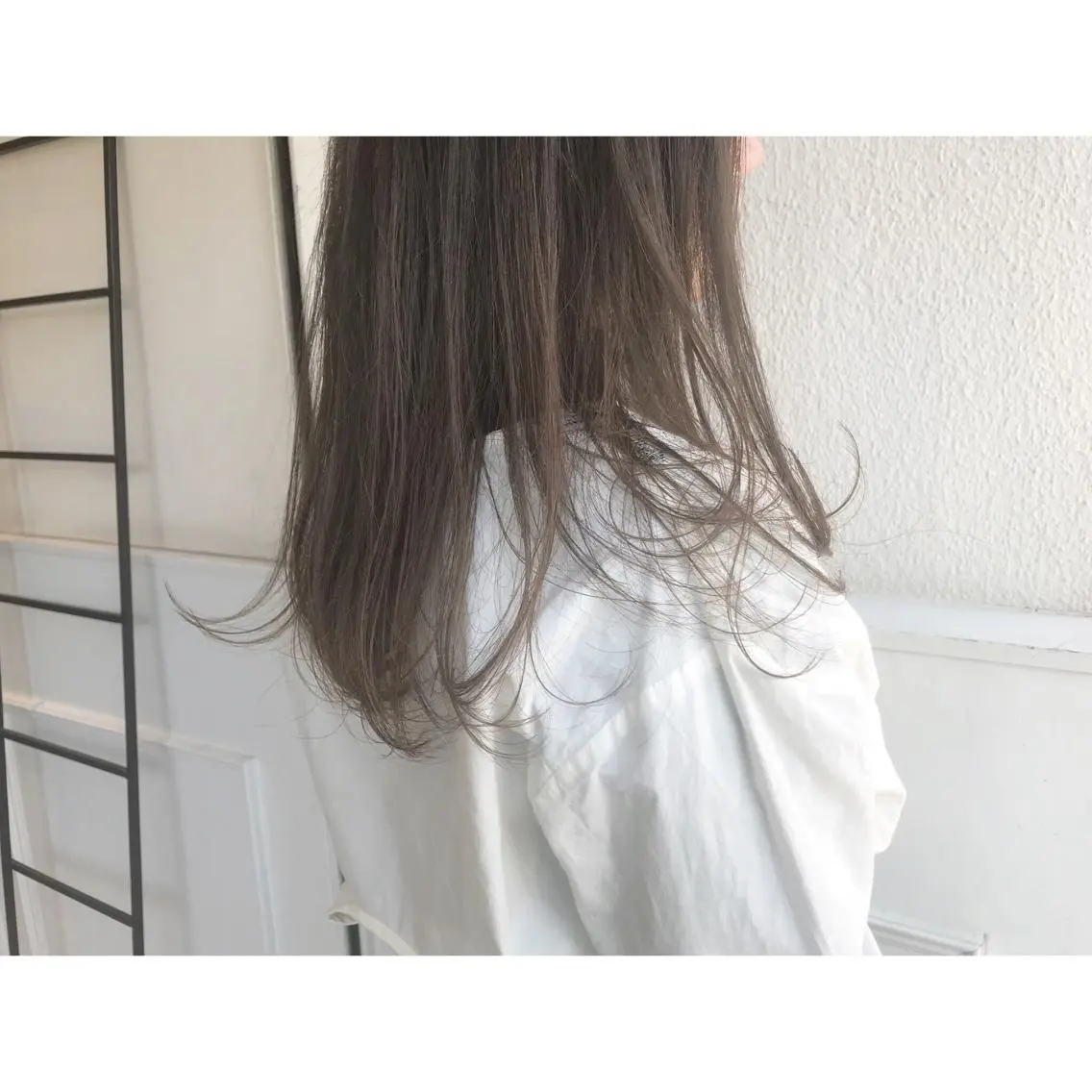 セミロング カラー カット パーマ Musiiik hairのヘアスタイル