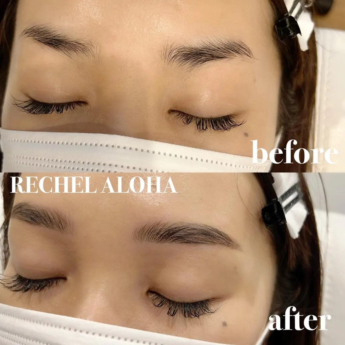マツエク・マツパ RECHEL ALOHA　茨木店のマツエク・マツパデザイン