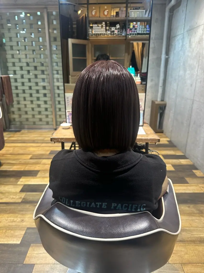 ファッションカラー+トリートメント　ショートヘアの写真