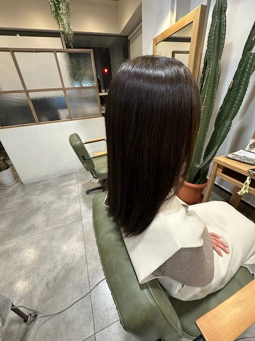 セミロング desirbeaux 横尾のヘアスタイル