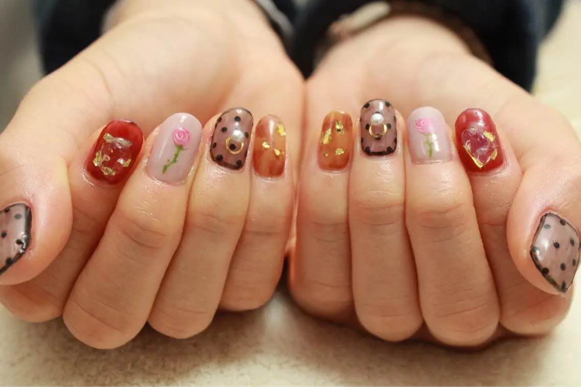 ネイル 持ち込み ハンドネイル Ｋ minamiのネイルデザイン