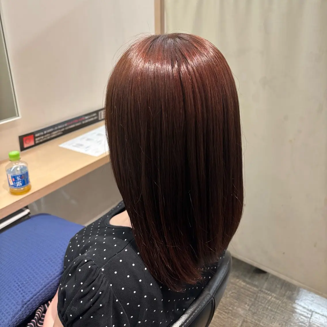 カラー ブラウンカラー イルミナカラー ヘアカラー トリートメント 謝花 卯依┆͓̽ モデル募集中🪽⋆*のヘアスタイル