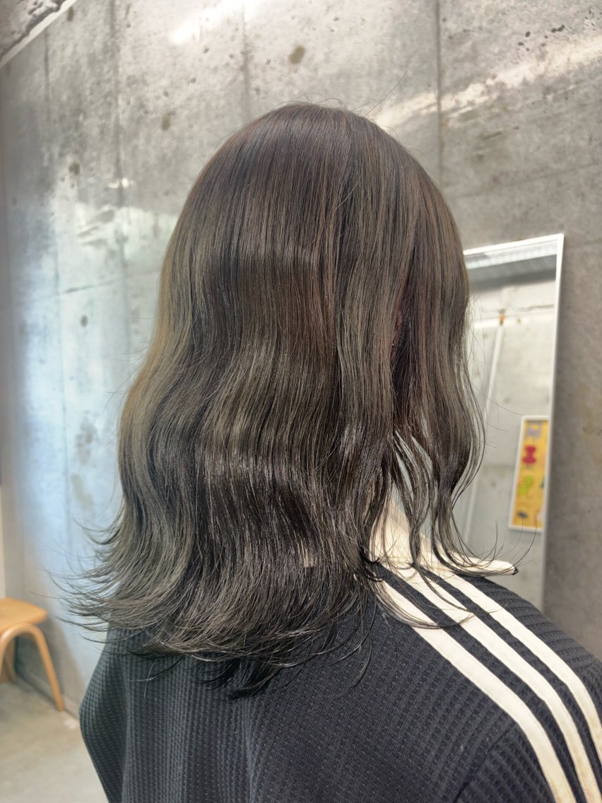 カラー ブリーチ wit/心菜/ カラーモデル/名古屋のヘアスタイル