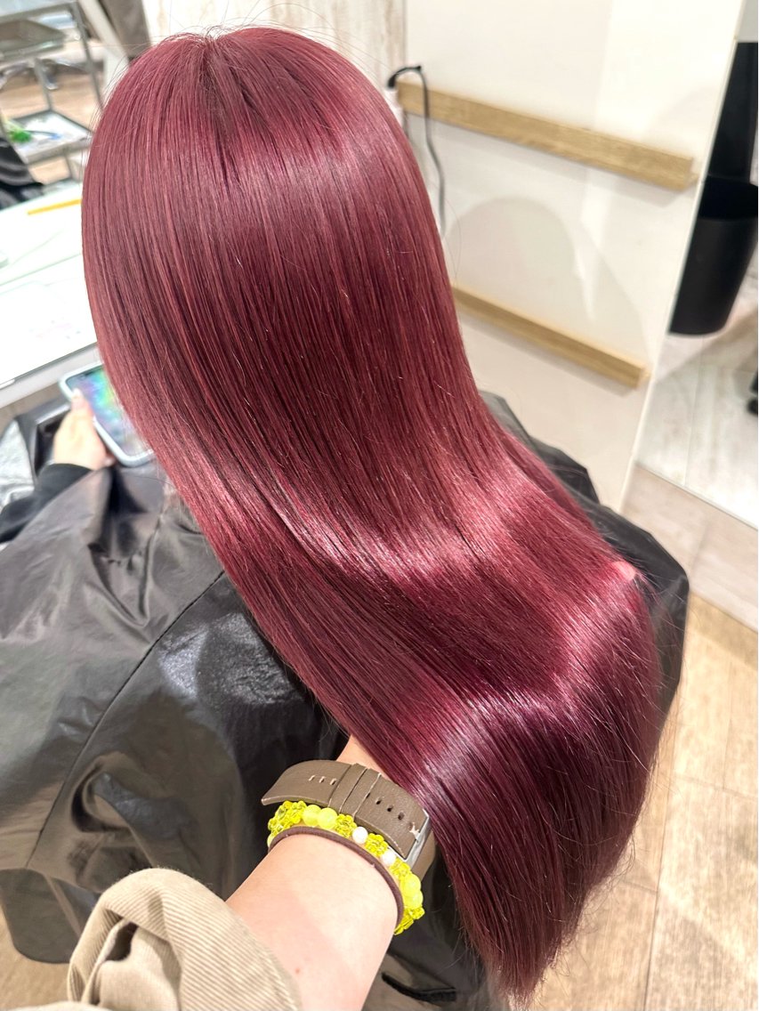 ロング 💛NOZOMI💛 ハイトーンカラーのヘアスタイル