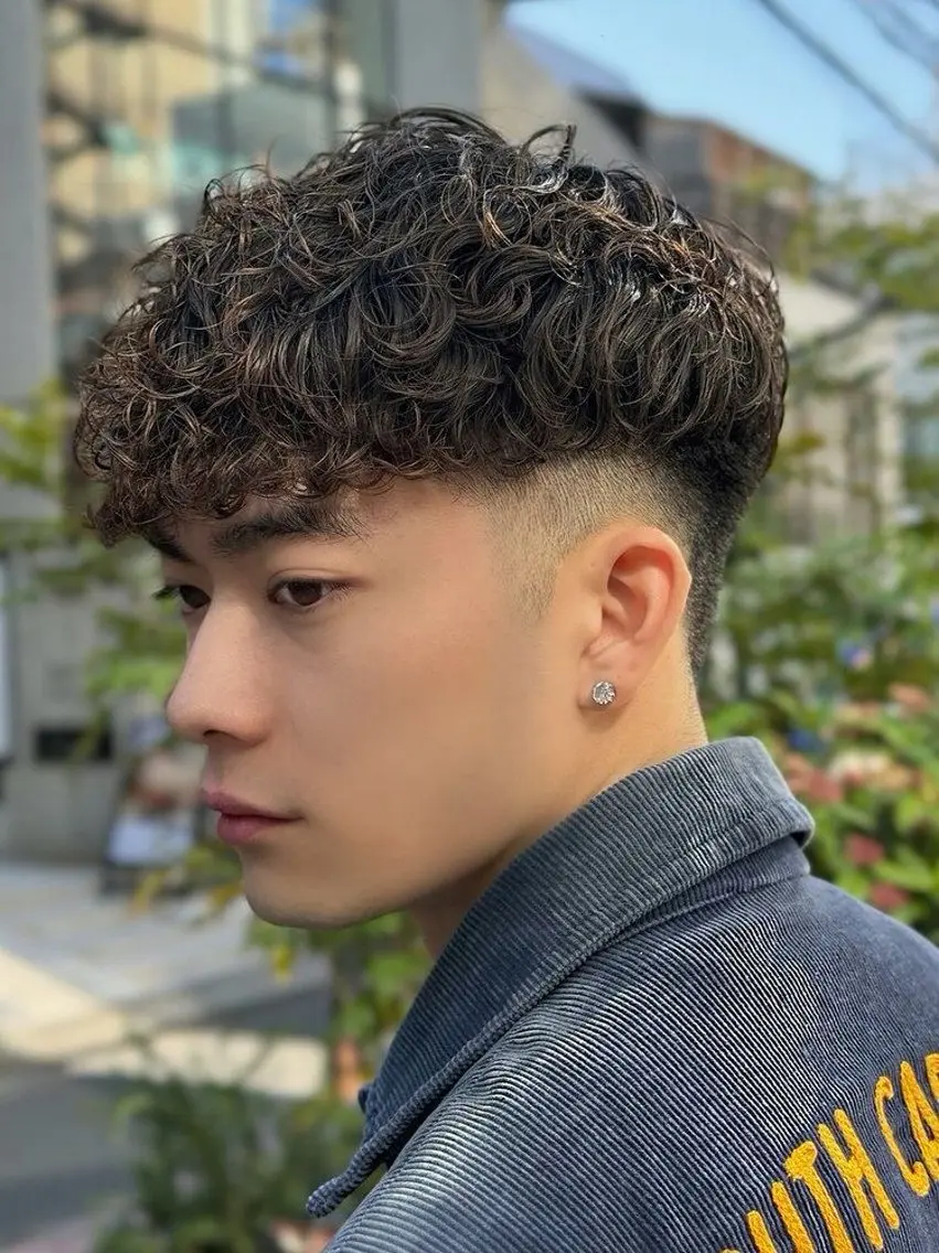 パーマ メンズ 松永 海来のヘアスタイル