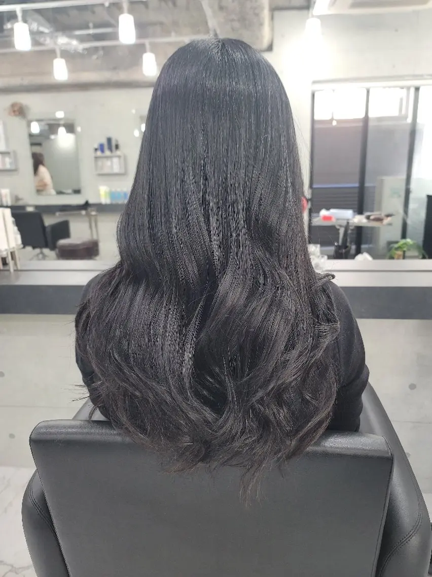 ロング カラー ヘアアレンジ ❇️安達 優心❇️ レイヤー/艶髪特化のヘアスタイル