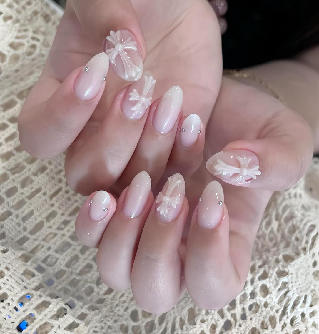 ネイル べっ甲ネイル ボルドー ブラウン チークネイル 長さ出し ハンドネイル ハンドケア NEW NAIL池袋 韓国・ワンホンネイルのネイルデザイン