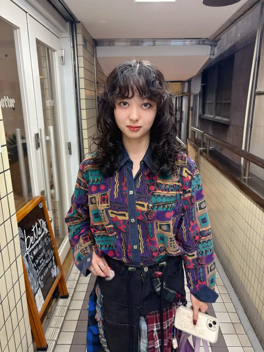 ロング パーマ カット パーマ kaito パーマ募集！🙌のヘアスタイル
