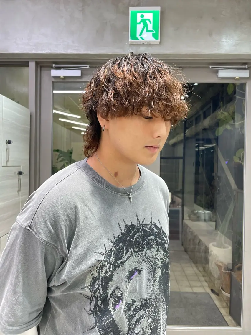 パーマ メンズ メンズパーマ the path Seiyaのヘアスタイル