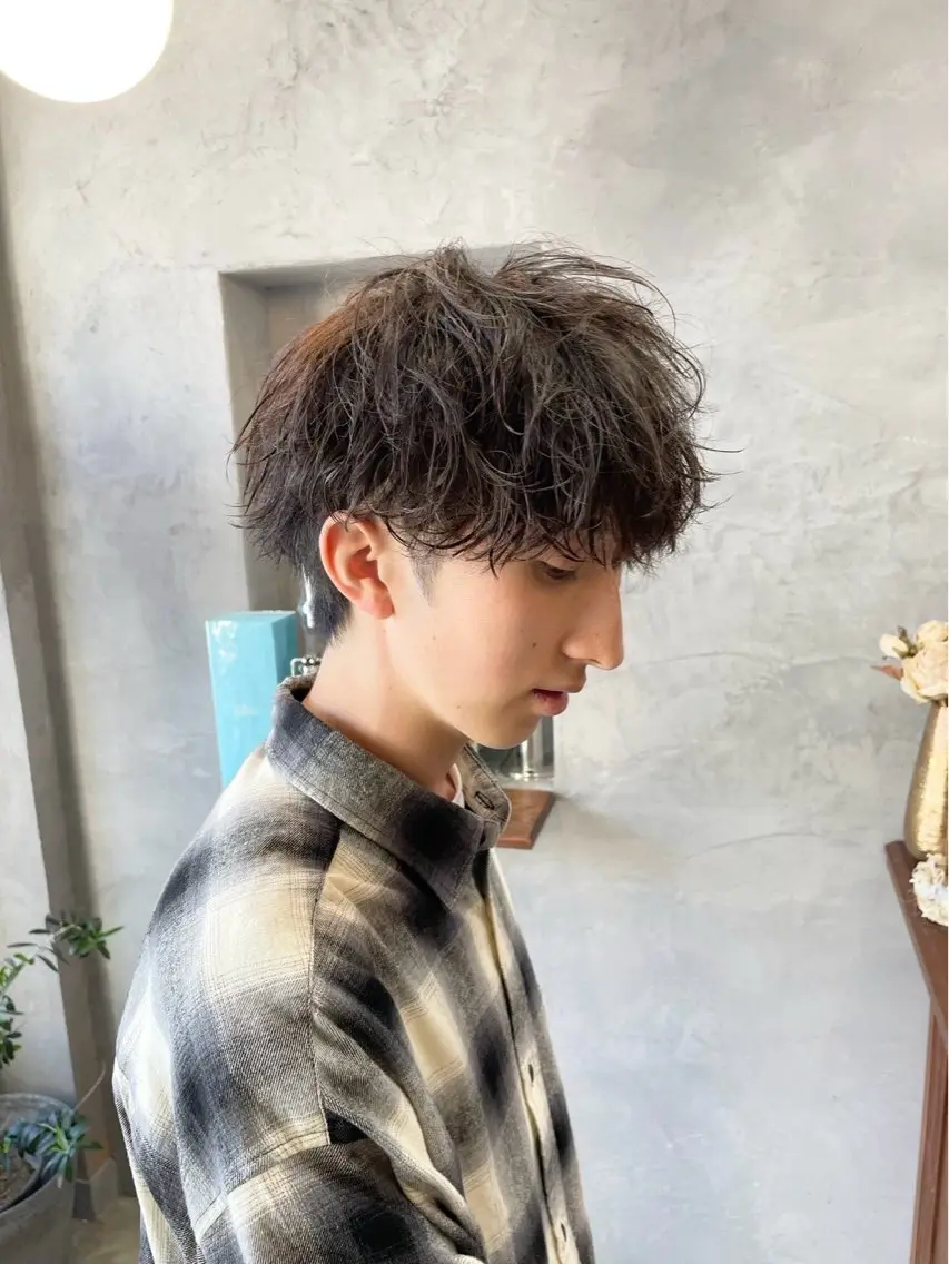 【平日メンズ限定】カット+シャドウパーマの写真