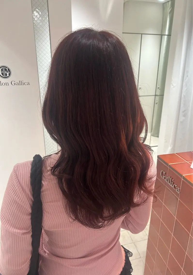 カラー さや/透明感カラー /カラーモデル募集中のヘアスタイル