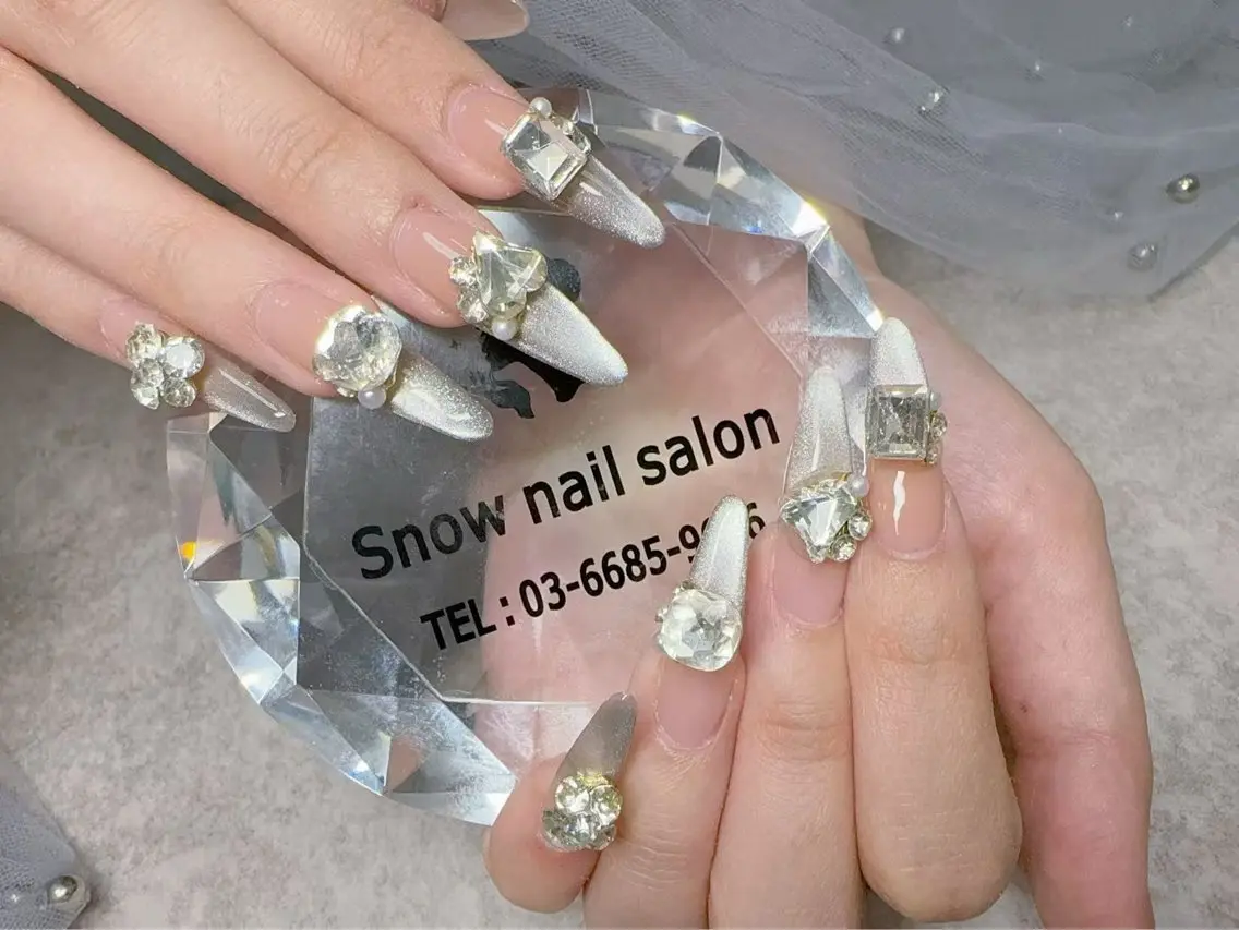 ネイル ハンドネイル snow nail salonのネイルデザイン