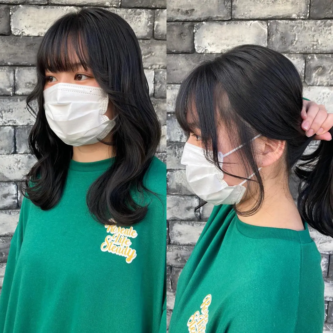 セミロング カット ヘアカラー トリートメント ヘアセット ✂️似合わせの魔術師 石田一樹✂️のヘアスタイル