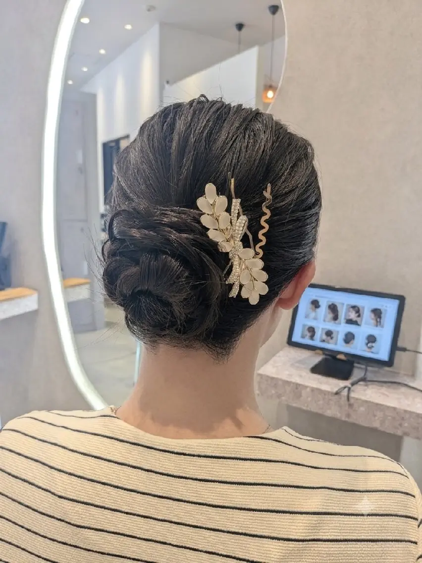 ヘアアレンジ ヘアセット 古屋 美春のヘアスタイル