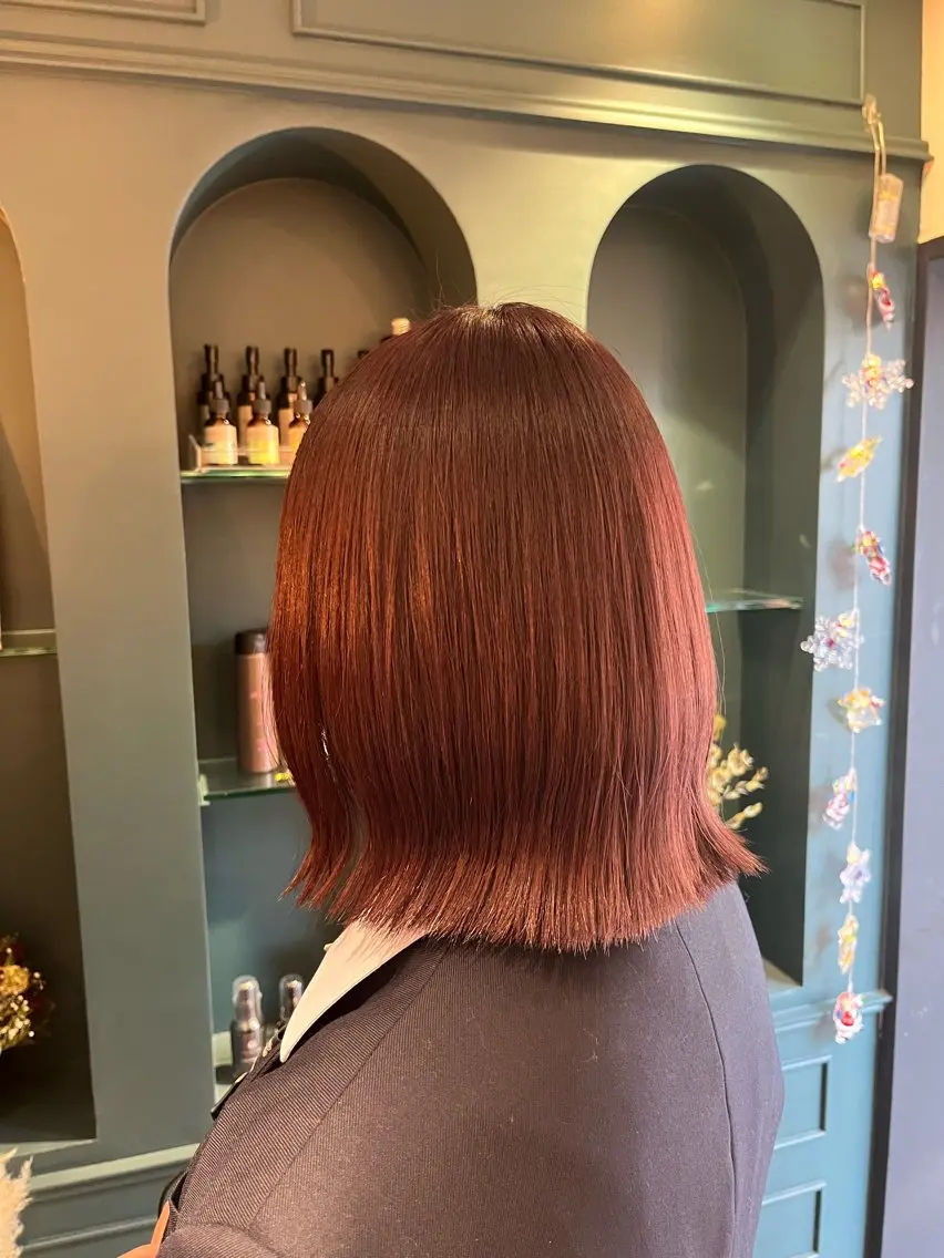 ミディアム カラー ヘアカラー 🌻暖色カラー🌻 sakuraのヘアスタイル