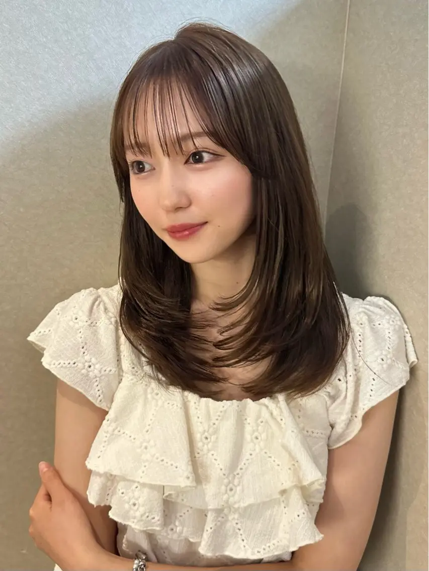 ミディアム ミディアムカット/ COA銀座🐩マコのヘアスタイル