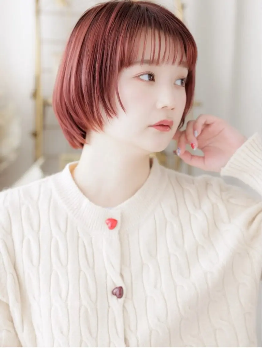 ショート ショートヘア COVER HAIR 川口店✨　土屋凜のヘアスタイル