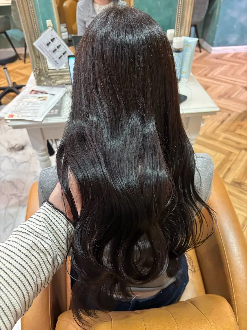 🩶韓国風カラー🩶 ＋ ✨️内部補修トリートメント✨️の写真